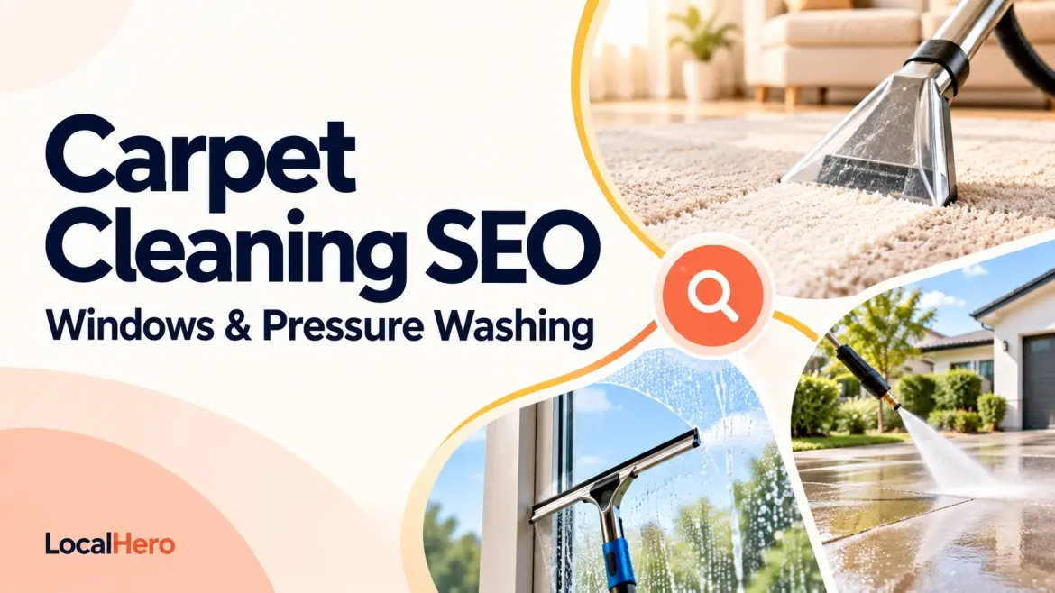 Carpet and Window Cleaning SEO: The Niches Nobody Optimises For