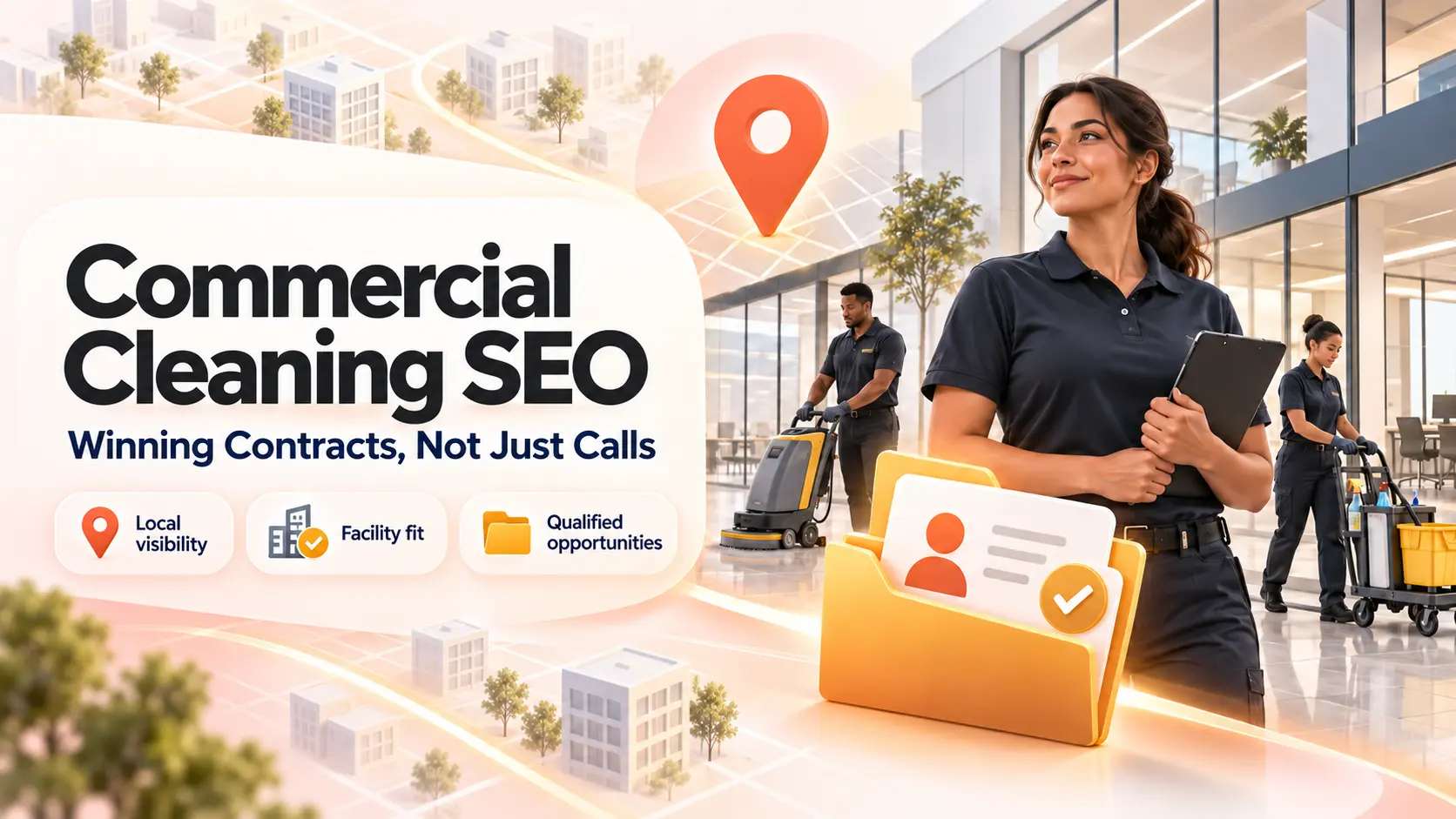 Commercial Cleaning SEO: Winning Contracts, Not Just Calls