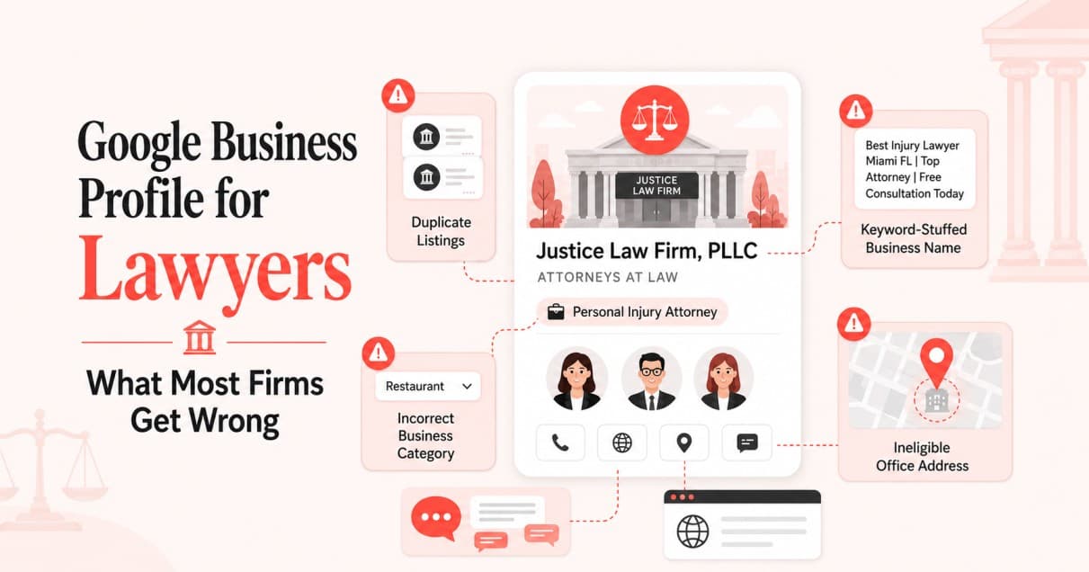 Google Business Profile for Lawyers: What Most Firms Get Wrong