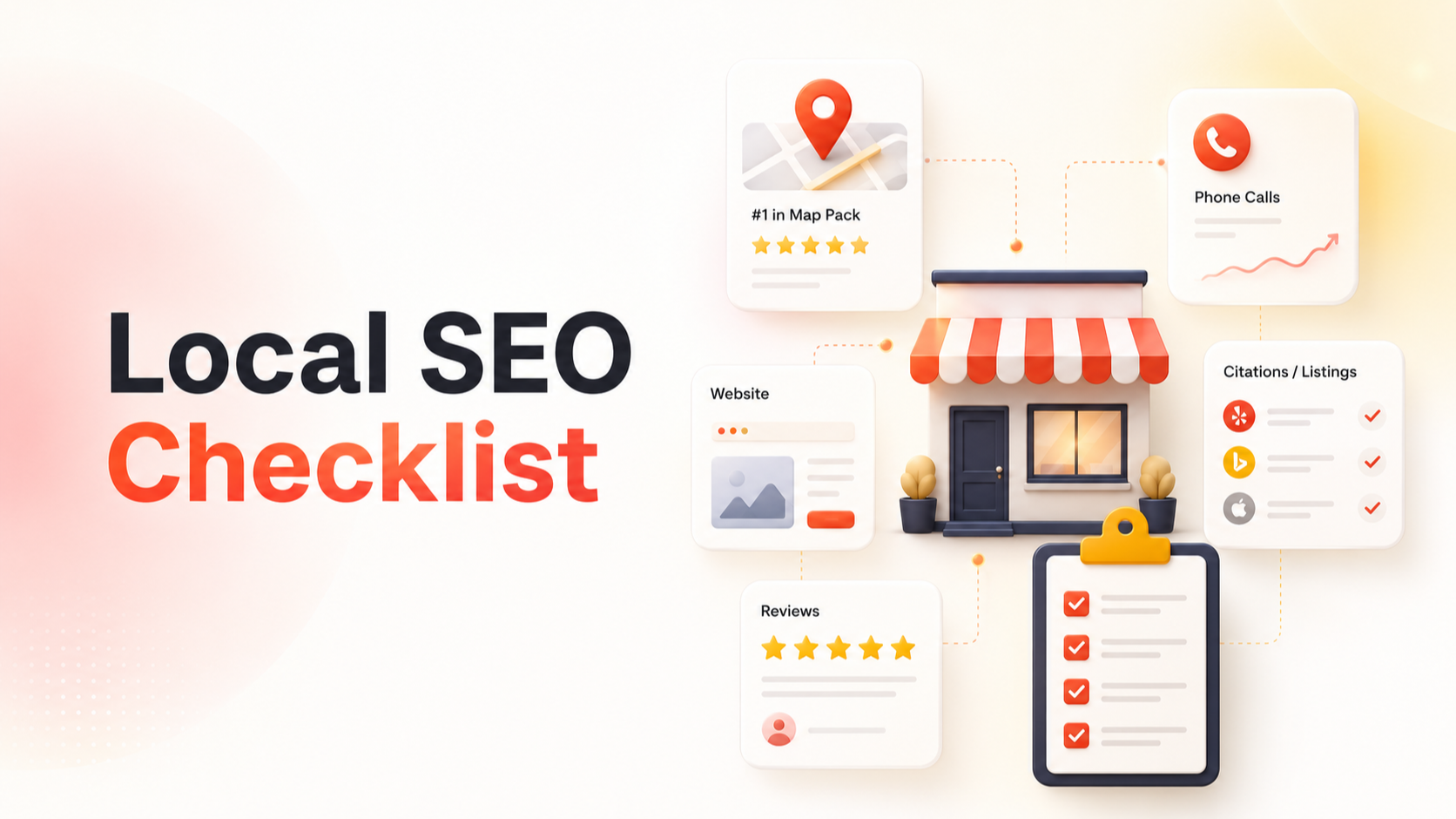 local SEO checklist for local Service business 