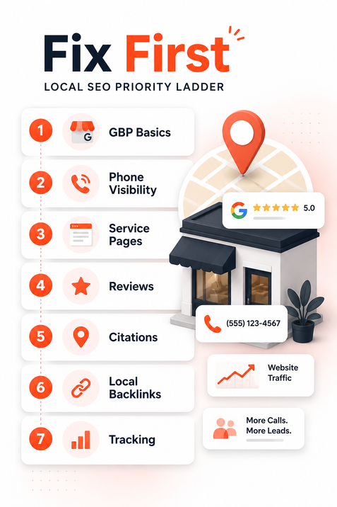 What Should Small Businesses Fix First in Their Local SEO Checklist?
