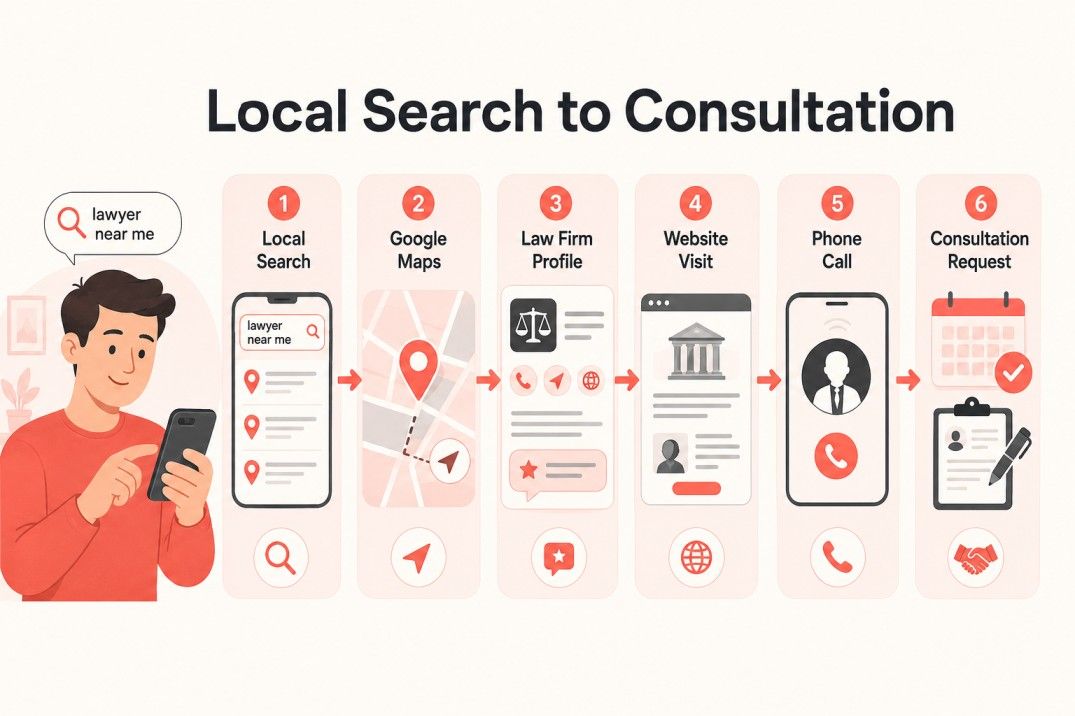 How a Google Business Profile helps a law firm turn local searches into consultation opportunities