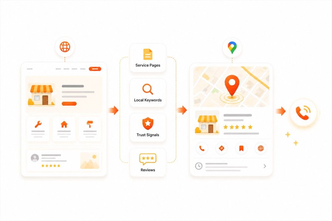 How Your Website Affects Google Maps Rankings